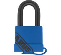 ABUS Candado de Latón Aqua Safe 70IB/35 - Resistente, Arco Inox | Protección anticorrosión para exteriores - cierre automático - nivel ABUS 4 - apto para cadenas y portones