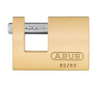 Candado De Seguridad Abus Monoblock De Latón 82/63mm En Tarjeta ABU8263C