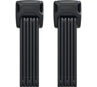 ABUS Bordo 6000K candado plegable con soporte de candado SH - juego de 2 - candados de bicicleta con cilindro XPlus para alta protección contra manipulaciones - nivel de seguridad 10, negro