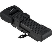 ABUS Bordo 6000C cerradura plegable con soporte de cerradura SH - cerradura de combinación de acero endurecido - con código de 4 dígitos - nivel de seguridad 10 - longitud 90 cm