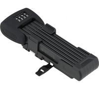 ABUS Candado plegable Bordo Combo 6000C LED con soporte SH negro 90 cm