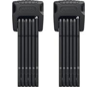 ABUS Candado plegable Bordo Granit 6500K con soporte de candado SH - juego de 2 - candado de bicicleta con cilindro XPlus de alta protección contra manipulaciones - nivel de seguridad 15