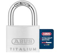 ABUS Candado Titalium 64TI/40 - Aluminio Ligero, Arco Acero