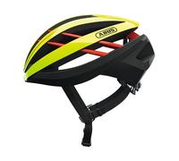 ABUS Aventor - Casco de bicicleta muy bien ventilado para ciclismo deportivo profesional - Unisex, para hombre y mujer - Amarillo, talla S