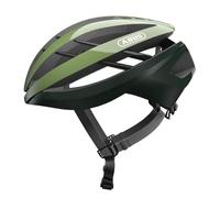 ABUS Aventor - Casco de bicicleta muy bien ventilado para ciclismo deportivo profesional - Unisex, para hombre y mujer - Verde, talla S