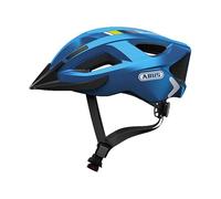 ABUS Casco de Bicicleta Aduro 2.0 con Luz, Azul, Talla M