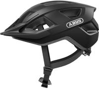 ABUS Aduro 3.0 LED casco de ciclismo, casco urbano deportivo en un diseño elegante para el día a día y excursiones deportivas, con luz trasera, para hombres y mujeres, talla L, negro