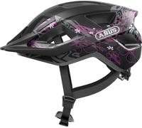 ABUS Casco de Bicicleta Aduro 3.0 LED, Talla S, Negro/Rojo