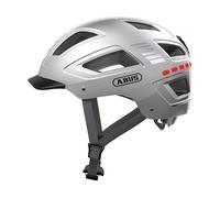 ABUS Casco de bicicleta con luz - Hyban 2.0 LED - luz delantera y trasera y carcasa rígida robusta - para hombres y mujeres