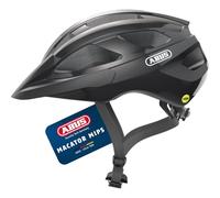 Abus Macator MIPS, casco de bicicleta, negro 58-62cm Shiny Black
