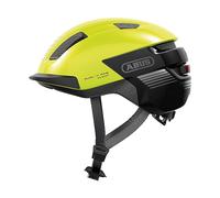 ABUS Casco de Bicicleta PURL-Y ACE con Luz LED, Amarillo, Talla L