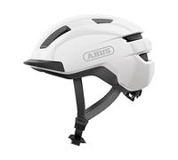 ABUS Casco de bicicleta PURL-Y - apto para e-bikes y S-pedelecs - elegante casco de seguridad NTA para adultos y adolescentes - blanco, talla M