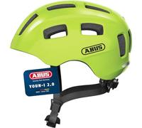 ABUS Casco de Bicicleta Youn-I 2.0, Amarillo, Talla M