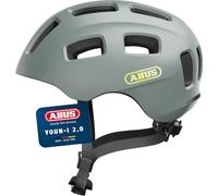 ABUS Casco de bicicleta Youn-I 2.0 - con luz para niños, adolescentes y jóvenes - para niñas y niños
