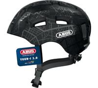 ABUS Casco de bicicleta Youn-I 2.0 - con luz para niños, adolescentes y jóvenes - para niñas y niños