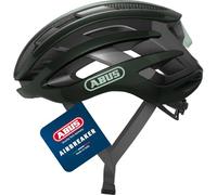 ABUS Casco de ciclismo de carretera AirBreaker - casco de ciclismo de alta gama para ciclismo profesional - para adolescentes y adultos - casco para hombre y mujer - verde, talla L
