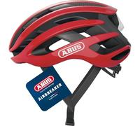Abus AirBreaker - Casco de bicicleta contrarreloj de alta gama para ciclismo deportivo profesional - Unisex, para hombre y mujer, Rojo (blaze red), L (59-61 cm)