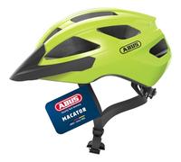 ABUS Casco de ciclismo de carretera Macator - casco de ciclismo deportivo para principiantes - también para usuarios con coleta - para hombres y mujeres