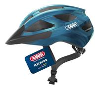 ABUS Casco de ciclismo de carretera Macator - casco de ciclismo deportivo para principiantes - también para usuarios con coleta - para hombres y mujeres