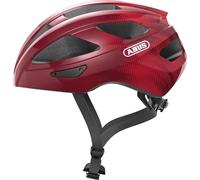 ABUS Macator - Casco de ciclismo deportivo para principiantes - Para hombre y mujer - Rojo, talla L