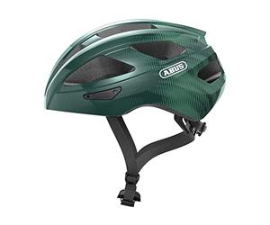 ABUS Casco de ciclismo de carretera Macator - casco de ciclismo deportivo para principiantes - también para usuarios con coleta - para hombres y mujeres