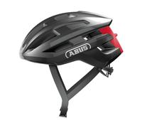 ABUS Casco de ciclismo de carretera PowerDome - casco de ciclismo ligero con sistema de ventilación inteligente y perfil aerodinámico - Made in Italy - para hombre y mujer - gris oscuro, talla S