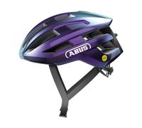 ABUS Casco de ciclismo de carretera PowerDome MIPS - casco de ciclismo ligero con sistema de ventilación inteligente y protección contra impactos - Made in Italy - para hombre y mujer - morado, M