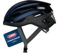 ABUS Casco de Ciclismo de Carretera StormChaser, Azul, Talla S