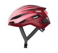 ABUS StormChaser - Casco de bicicleta ligero y cómodo para ciclismo deportivo profesional - Para hombre y mujer - Rojo, talla M