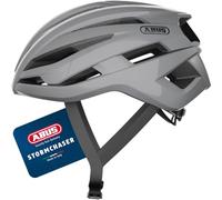 ABUS Casco de Ciclismo de Carretera StormChaser, Gris, Talla S