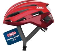 ABUS Casco de Ciclismo de Carretera StormChaser, Rojo, Talla XL