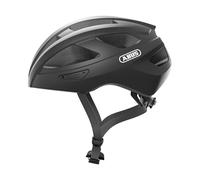 ABUS Casco de Ciclismo Macator, Negro Brillante, Talla S