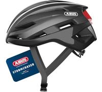 ABUS Casco de Ciclismo StormChaser, Titan (grisáceo), Talla S