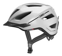ABUS casco de ciudad Pedelec 2.0 - casco de bicicleta con luz trasera y cubierta para la lluvia - para el tráfico urbano - para hombres y mujeres