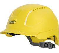 ABUS Casco de construcción Scator - Casco de protección ventilado para Obras e Industria - según la Norma EN 397 - Robusto, Resistente a los Golpes y a los Golpes - Tamaño Ajustable Mediante Rueda