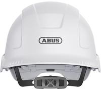 ABUS Casco de construcción Scator - Casco de protección ventilado para Obras e Industria - según la Norma EN 397 - Robusto, Resistente a los Golpes y a los Golpes - Tamaño Ajustable Mediante Rueda