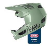 ABUS Casco de Descenso HiDrop - Casco Integral Certificado ASTM con Carcasa Exterior ABS para MTB: Downhill, Enduro y Bikepark, para Adultos y jóvenes