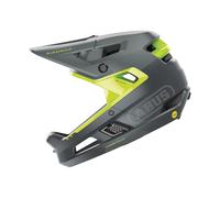 ABUS Casco Fullface AirDrop MIPS - MTB: Downhill, Freeride y Enduro - Casco para bicicleta de montaña con ventilación optimizada y Ambient Sound Channel - para adultos, gris, talla L/XL