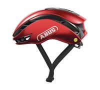 ABUS Casco de ciclismo de carretera Gamechanger 2.0 MIPS - Casco aerodinámico de alto rendimiento con aerodinámica y ventilación optimizadas - para hombres y mujeres - talla L, rojo