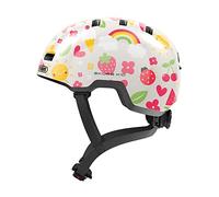 ABUS Casco infantil Skurb Kid - casco de bicicleta robusto con aspecto de patinador con espacio para una coleta y diversos diseños - para niñas y niños