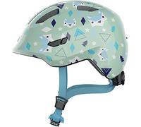 ABUS Casco infantil Smiley 3.0 - casco de bicicleta con ajuste bajo, diseños adaptados a los niños y espacio para una coleta - para niñas y niños