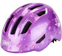 ABUS Casco infantil Smiley 3.0 - casco de bicicleta con ajuste bajo, diseños adaptados a los niños y espacio para una coleta - para niñas y niños