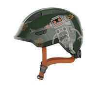 ABUS Casco infantil Smiley 3.0 - casco de bicicleta con ajuste bajo, diseños adaptados a los niños y espacio para una coleta - para niñas y niños