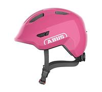 ABUS Casco infantil Smiley 3.0 - casco de bicicleta con ajuste bajo, diseños adaptados a los niños y espacio para una coleta - para niñas y niños