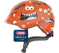 ABUS Casco Infantil Smiley 3.0, orange monster, M