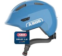 ABUS Casco Infantil Smiley 3.0, shiny blue, M