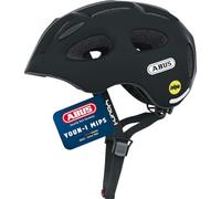 ABUS Casco infantil Youn-I MIPS - casco de bicicleta con luz, reflectores y protección contra impactos (MIPS) - para niñas y niños