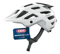 ABUS Casco MTB Moventor 2.0, Blanco Mate, L