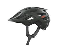 ABUS Casco MTB Moventor 2.0 - casco confortable para bicicleta todo terreno - casco all-mountain - para hombre y mujer - verde mate, M
