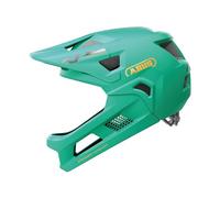 ABUS Casco MTB YouDrop FF - casco integral para niños y adolescentes - para iniciarse en el ciclismo de montaña - con mentonera desmontable